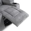 Mebel Elite Розкладне крісло з функцією масажу Box 2, темно-сіре, ME.BOX2/CP/T/FW - Home Club, зображення 13