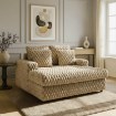 Mebel Elite Кресло для отдыха Kobel, бежевое, плюшевое, ME.KOBEL/BZ/VP/FW - Home Club, изображение 2