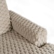 Mebel Elite Кресло для отдыха Kobel, бежевое, плюшевое, ME.KOBEL/BZ/VP/FW - Home Club, изображение 8