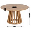 Mebel Elite Столик Harper Max, дуб, ME.MAXHARPER/D/L - Home Club, изображение 5
