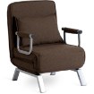 Mebel Elite Раскладной кресло Bart, коричневый, ME.BART/BR/T/FW - Home Club