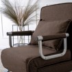 Mebel Elite Раскладной кресло Bart, коричневый, ME.BART/BR/T/FW - Home Club, изображение 4