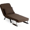 Mebel Elite Раскладной кресло Bart, коричневый, ME.BART/BR/T/FW - Home Club, изображение 11