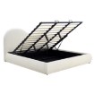 Mebel Elite Кровать 180x200 Talinn с ящиком для вещей, кремового цвета, из ткани букле, ME.TALINN/180/KR/TB/LOZZPOJ - Home Club, изображение 3