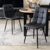 Mebel Elite Стул Dalvin, чёрный, экокожа, ME.DALVIN/CZ/E/K - Home Club, изображение 4