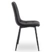 Mebel Elite Стул Dalvin, чёрный, экокожа, ME.DALVIN/CZ/E/K - Home Club, изображение 7