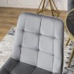Mebel Elite Стілець Caro сірий велюровий, ME.CARO/P/ZL/V/K - Home Club, зображення 5