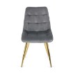 Mebel Elite Стілець Caro сірий велюровий, ME.CARO/P/ZL/V/K - Home Club, зображення 6