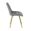 Mebel Elite Стілець Caro сірий велюровий, ME.CARO/P/ZL/V/K - Home Club, зображення 7