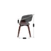 Mebel Elite Стул Gary, велюровый, серый/орех, ME.GARY/P/O/DG/V/K - Home Club, изображение 11