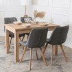 Mebel Elite Стілець Kathy, сірий, ME.KATHY/P/D/T/K - Home Club, зображення 3