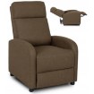 Mebel Elite Розкладне крісло Danny, коричневе, ME.DANNY2/BR/T/FW - Home Club