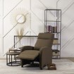 Mebel Elite Розкладне крісло Danny, коричневе, ME.DANNY2/BR/T/FW - Home Club, зображення 3