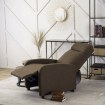 Mebel Elite Розкладне крісло Danny, коричневе, ME.DANNY2/BR/T/FW - Home Club, зображення 4