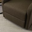 Mebel Elite Розкладне крісло Danny, коричневе, ME.DANNY2/BR/T/FW - Home Club, зображення 7