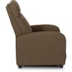 Mebel Elite Розкладне крісло Danny, коричневе, ME.DANNY2/BR/T/FW - Home Club, зображення 10