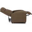 Mebel Elite Розкладне крісло Danny, коричневе, ME.DANNY2/BR/T/FW - Home Club, зображення 12