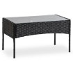 Mebel Elite Комплект садовой мебели Missisipi, чёрный/бежевый, ME.MISSISIPI/CZ/RT/OGR/ZES - Home Club, изображение 7