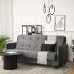 Mebel Elite Комплект из 2 диванов-кроватей Tivoli, серый, PPHUE.MATTEO/SALLY9/Z2/WER - Home Club, изображение 3
