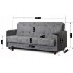 Mebel Elite Комплект из 2 диванов-кроватей Tivoli, серый, PPHUE.MATTEO/SALLY9/Z2/WER - Home Club, изображение 10