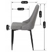 Mebel Elite Стул Cork 2, серый, ME.CORK2/P/T/K - Home Club, изображение 7