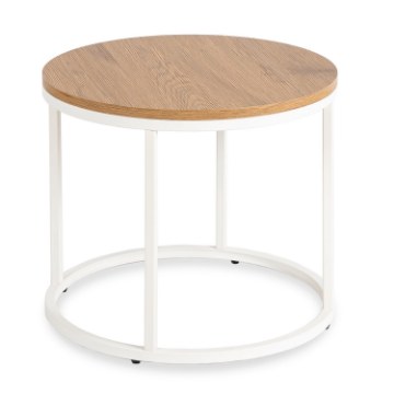 Mebel Elite Столик Ann Дуб/Білий, ME.ANN/D/B/L - Home Club