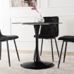 Mebel Elite Стол Sander, керамический, 89 см, черный, ME.SANDER/CZ/S - Home Club, изображение 3