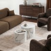 Mebel Elite Набір столиків Leila, білий мармур, ME.LEILA/BM/L - Home Club, зображення 2