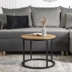 Mebel Elite Столик Lella «Золотой дуб», ME.LELLA/DZ/CZ/L - Home Club, изображение 4