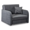 Mebel Elite Одномісне крісло для сну Vero, сіре, PPHUE.BASIA1/PAROS6/FW - Home Club