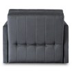 Mebel Elite Одномісне крісло для сну Vero, сіре, PPHUE.BASIA1/PAROS6/FW - Home Club, зображення 5