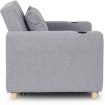 Mebel Elite Розкладне крісло Solor, сіре, ME.SOLOR/P/T/FW - Home Club, зображення 4