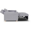 Mebel Elite Розкладне крісло Solor, сіре, ME.SOLOR/P/T/FW - Home Club, зображення 6