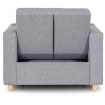 Mebel Elite Розкладне крісло Solor, сіре, ME.SOLOR/P/T/FW - Home Club, зображення 7