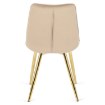 Mebel Elite Стілець Caro кремового кольору з велюру, ME.CARO/KR/ZL/V/K - Home Club, зображення 9