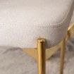 Mebel Elite Стілець Bros кремовий/золотий, ME.BROS/KR/ZL/T/K - Home Club, зображення 6