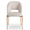 Mebel Elite Стілець Bros кремовий/золотий, ME.BROS/KR/ZL/T/K - Home Club, зображення 7