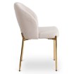 Mebel Elite Стілець Bros кремовий/золотий, ME.BROS/KR/ZL/T/K - Home Club, зображення 8