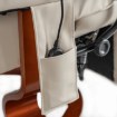 Mebel Elite Вращающееся массажное кресло West с подогревом, бежевое, из экокожи, ME.WEST/BZ/E/FW - Home Club, изображение 11