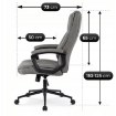 Mebel Elite Обертове крісло Phonix, сіре, ME.PHONIX/P/T/FO - Home Club, зображення 11