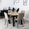 Mebel Elite Стілець Robin 2, бежевий, ME.ROBIN2/BZ/T/K - Home Club, зображення 3