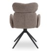 Mebel Elite Вращающееся кресло для гостиной Alvaro, коричневое, ME.ALVARO/BR/T/K - Home Club, изображение 10