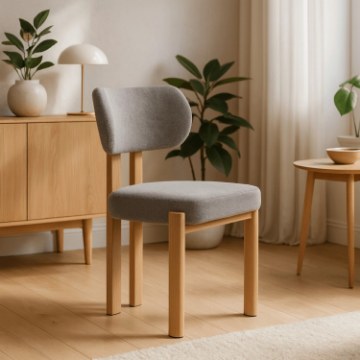 Mebel Elite Стул Grenada «Дуб/Серый», ME.GRENADA/P/D/T/K - Home Club