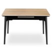 Mebel Elite Стол Samer, раскладной, керамический, 120–160 см, дуб/чёрный, ME.SAMER/D/CZ/CER/S120-160 - Home Club, изображение 5