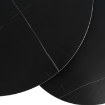 Mebel Elite Набор керамических столиков Jerry «Черный мрамор»/«Черный», ME.JERRY/CZCER/L - Home Club, изображение 5