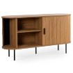 Mebel Elite Комода Trish 140 см, дводверна, розсувна, дуб, ME.TRISH/D/KOM140 - Home Club, зображення 3