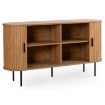 Mebel Elite Комода Trish 140 см, дводверна, розсувна, дуб, ME.TRISH/D/KOM140 - Home Club, зображення 4
