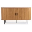 Mebel Elite Комода Trish 140 см, дводверна, розсувна, дуб, ME.TRISH/D/KOM140 - Home Club, зображення 5