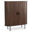 Mebel Elite Комода Trish 100 см, дводверна, розсувна, горіх, ME.TRISH/O/KOM100 - Home Club