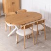 Mebel Elite Стол Dorian, раскладной, 80–160 см, дуб золотой/белый, ME.DORIAN/DZ/B/S - Home Club, изображение 3